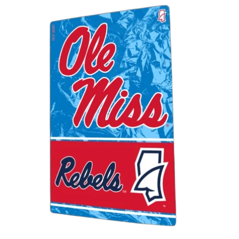 Ole Miss PS5 VarsityWrapz - Premium quality design detail
