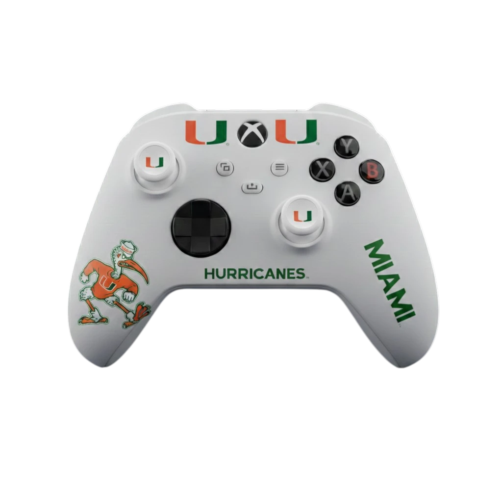 Miami Hurricanes Xbox Starter Kit - Premium quality design detail