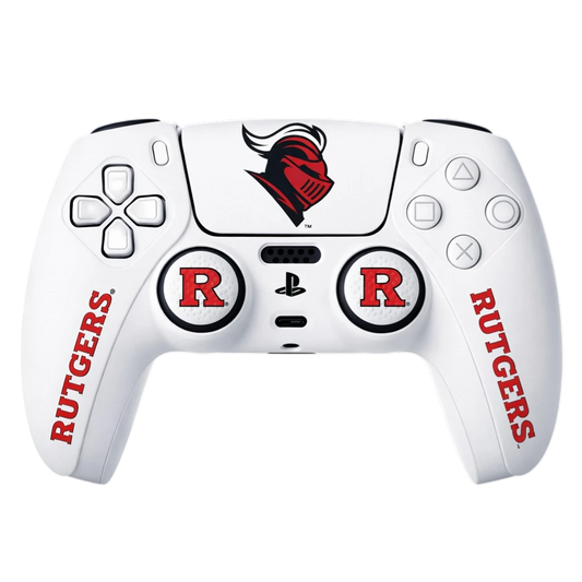 Rutgers Scarlet Knights PS5 Starter Kit - Premium quality design detail
