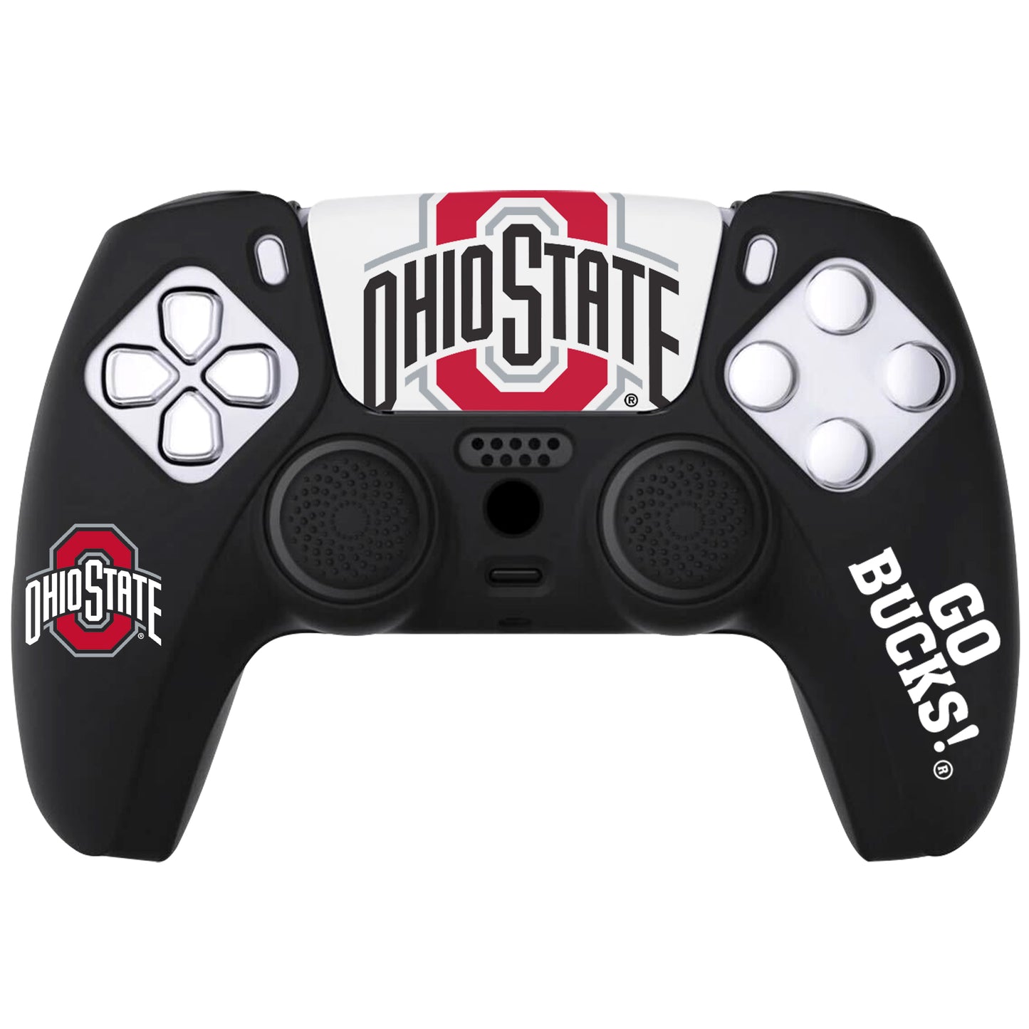 VarsityGripz Ohio State PS5 Night Edition Controller Cover - Stylish Protection for PS5 Gamers