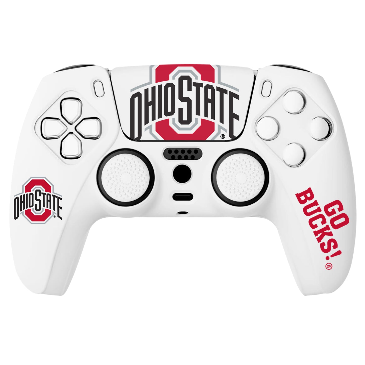 VarsityGripz Ohio State PS5 Away Edition Controller Cover - Durable Protection with Ohio State Pride