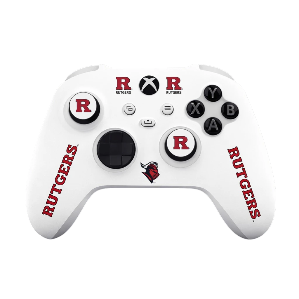 Rutgers Scarlet Knights Xbox Starter Kit - Premium quality design detail