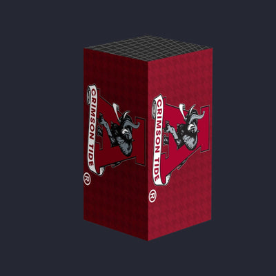 Alabama Xbox Series X Skins - Vintage Crimson Tide design on console and controller