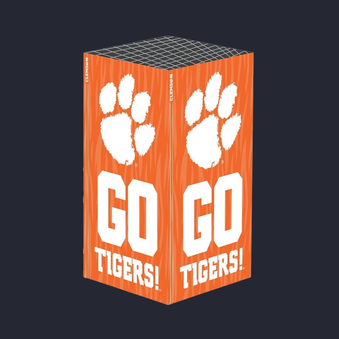 Clemson Tigers Xbox VarsityWrapz X Home Edition