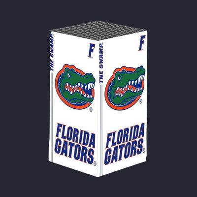 Official blue Florida Gators Xbox Skin shown on Xbox Series X console.