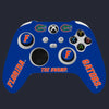 Official blue silicone Florida Gators Controller Cover - top view detail with logo and text.