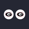 Georgia Bulldogs PS5 thumb grips white stick covers VarsityGripz