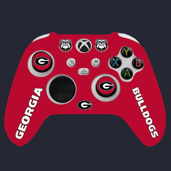Georgia Bulldogs controller grip red silicone VarsityGripz