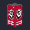 Georgia Bulldogs Xbox console skin wrap front view VarsityWrapz