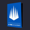 IMG Academy PS5 skin (Ascender Edition) vinyl wrap applied to a PS5 Disc Edition console.