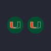 Miami Hurricanes PS5 thumb grips stick covers VarsityGripz