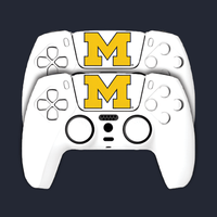 Michigan Wolverines PS5 Touchpad Stickers - Varsity Gripz