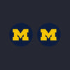 Michigan Wolverines PS5 thumb grips maize blue VarsityGripz