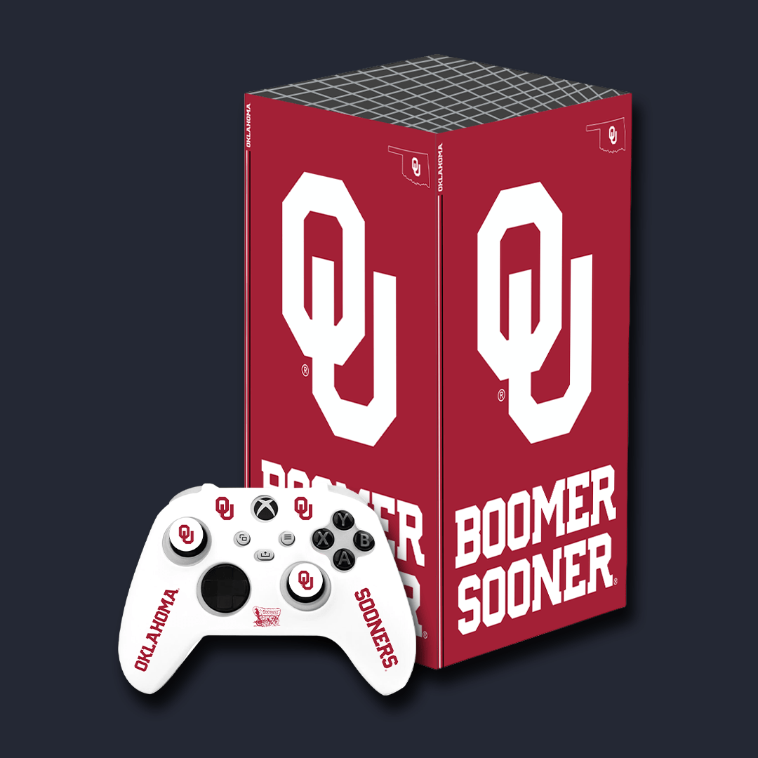 Oklahoma Sooners Xbox Pro Pack - Varsity Gripz