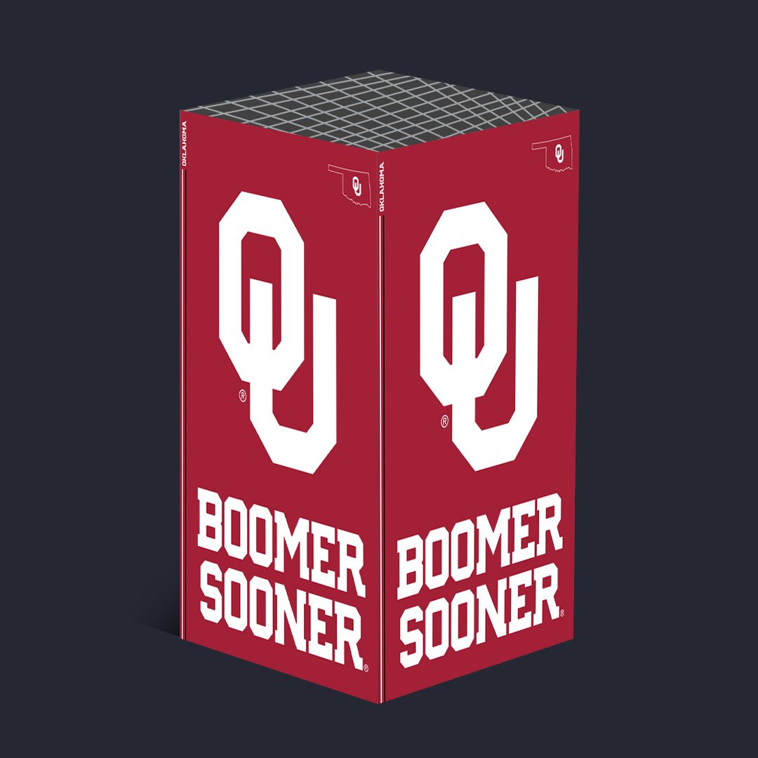 Oklahoma Sooners Xbox X/S VarsityWrapz - Varsity Gripz