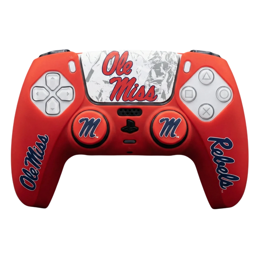 Ole Miss PS5 Starter Kit - Controller Cover for PS5 and Xbox by VarsityGripz