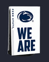 Penn State Console Wrap for PS5 - White Edition with Nittany Lion Logo and WE ARE Slogan