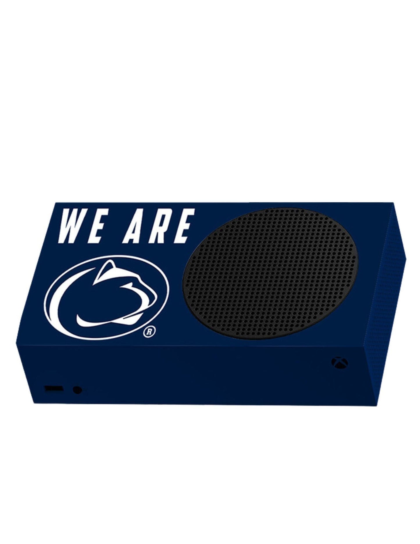 Penn State Console Wrap for Xbox Series S - Navy Blue Edition with Nittany Lion Logo and WE ARE Slogan