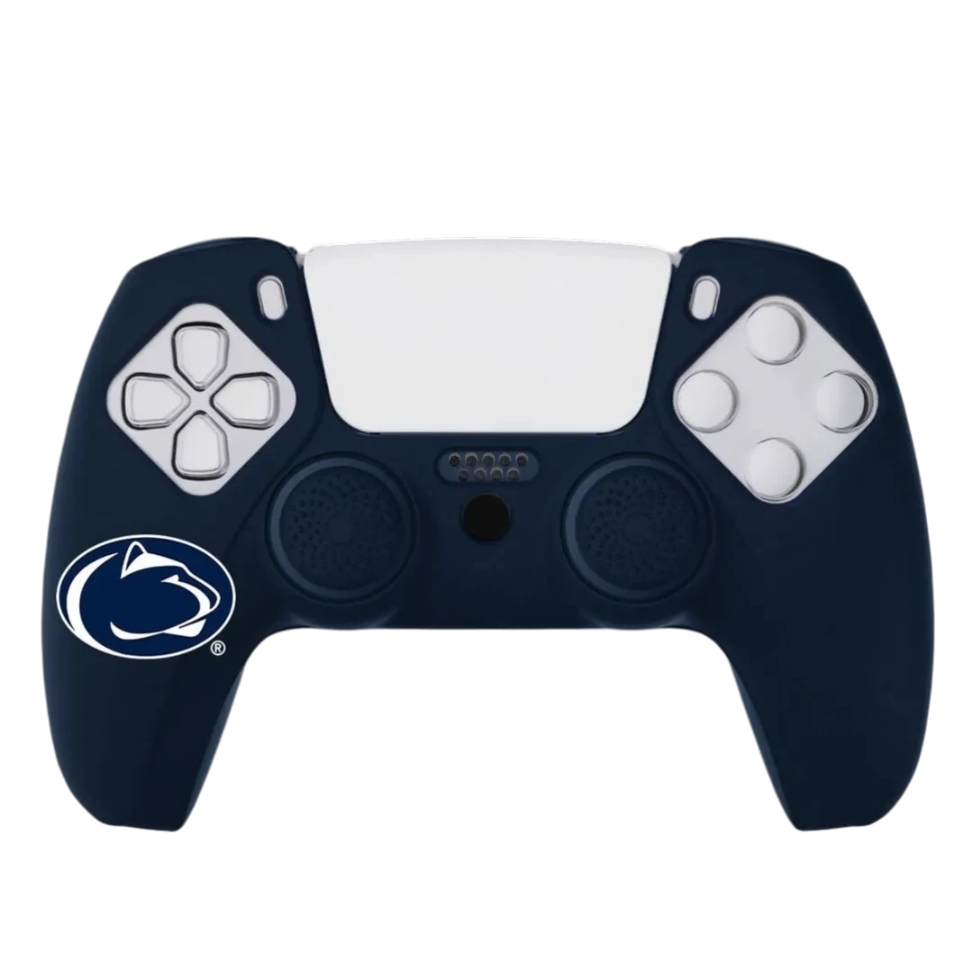 Penn State Silicone VarsityGripz - Controller Wrap for PS5 and Xbox by VarsityGripz