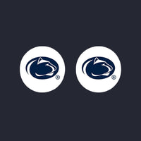 Penn State ThumbGripz — Away/White silicone thumb grips for PS5 & Xbox controllers