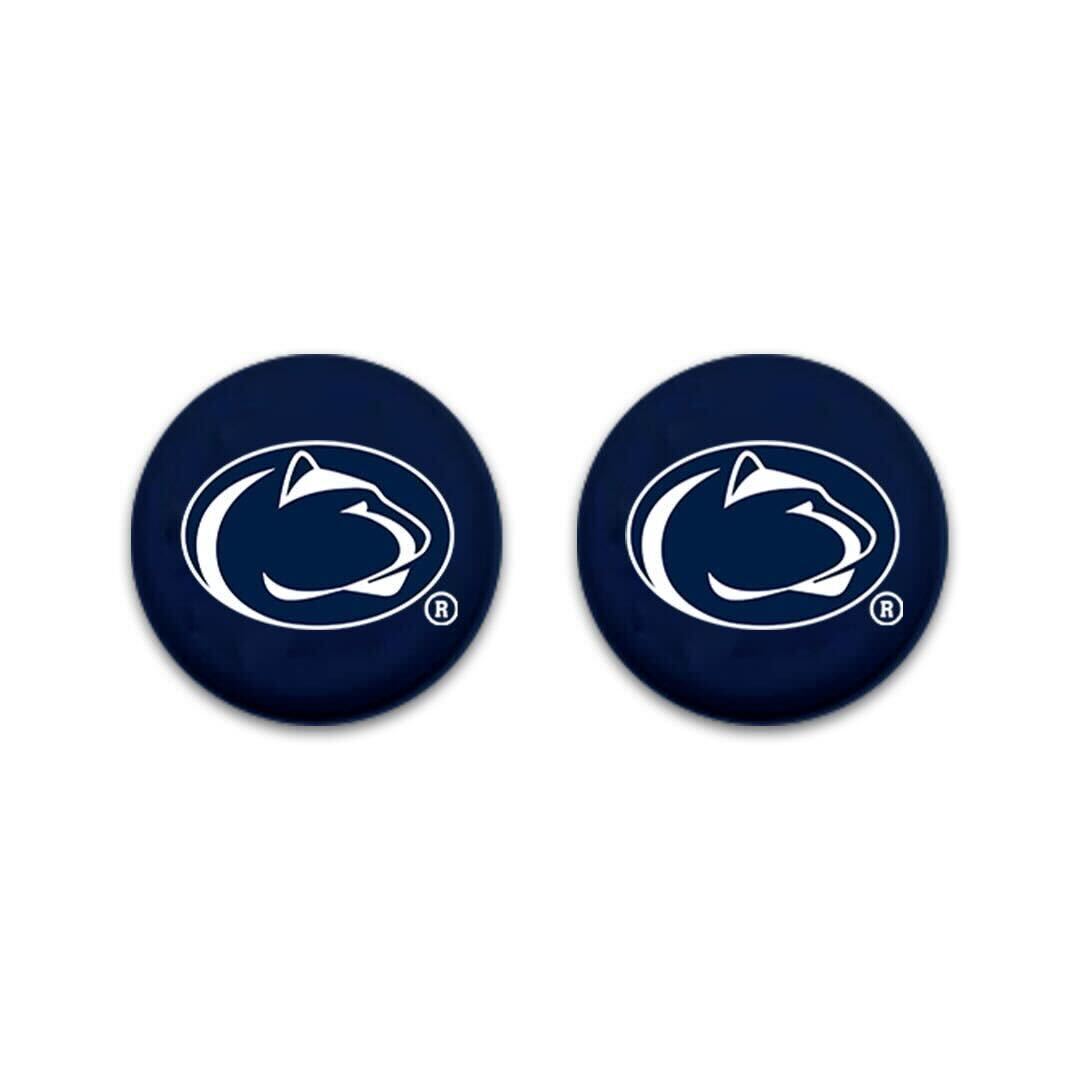 Home Edition Navy Penn State ThumbGripz with Nittany Lion logo for PlayStation and Xbox controllers. Improve control and display your team spirit with pride.