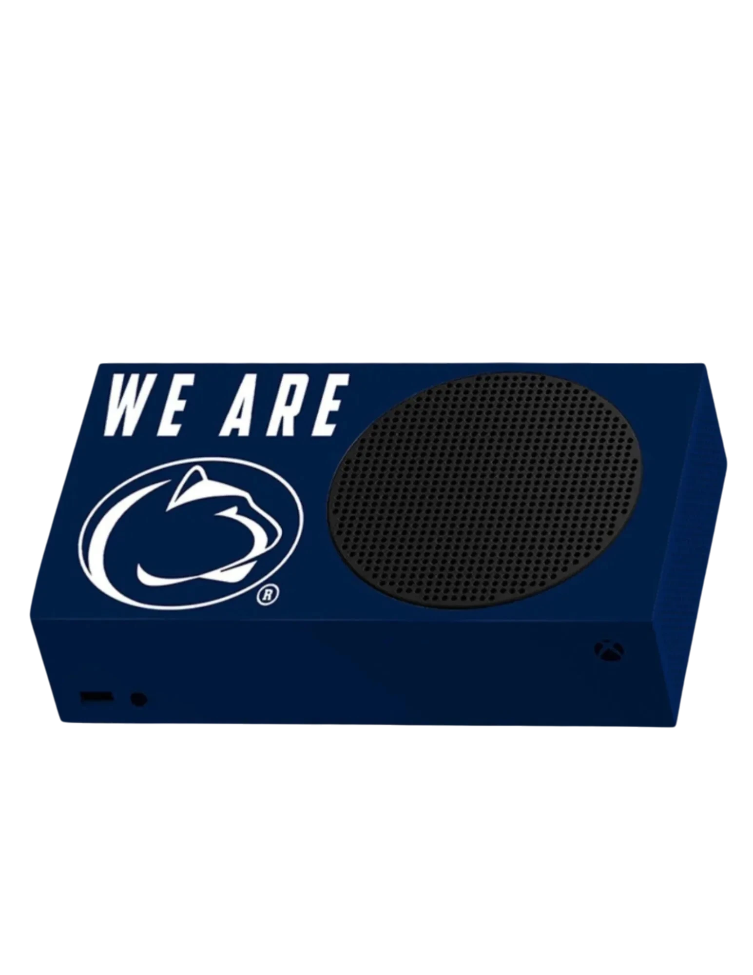 Penn State Xbox X/S VarsityWrapz - Close-up of console wrap material