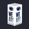 Penn State Xbox Series X console skin — Away/White “WE ARE” Nittany Lion vinyl wrap, scratch-resistant finish