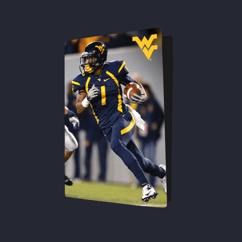 Tavon Austin PS5 VarsityWrapz – WVU Mountaineers Console Skin for Disc & Digital
