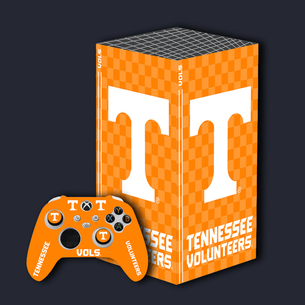 Tennessee Volunteers Xbox Pro Pack with Starter Kit and VarsityWrapz console wrap