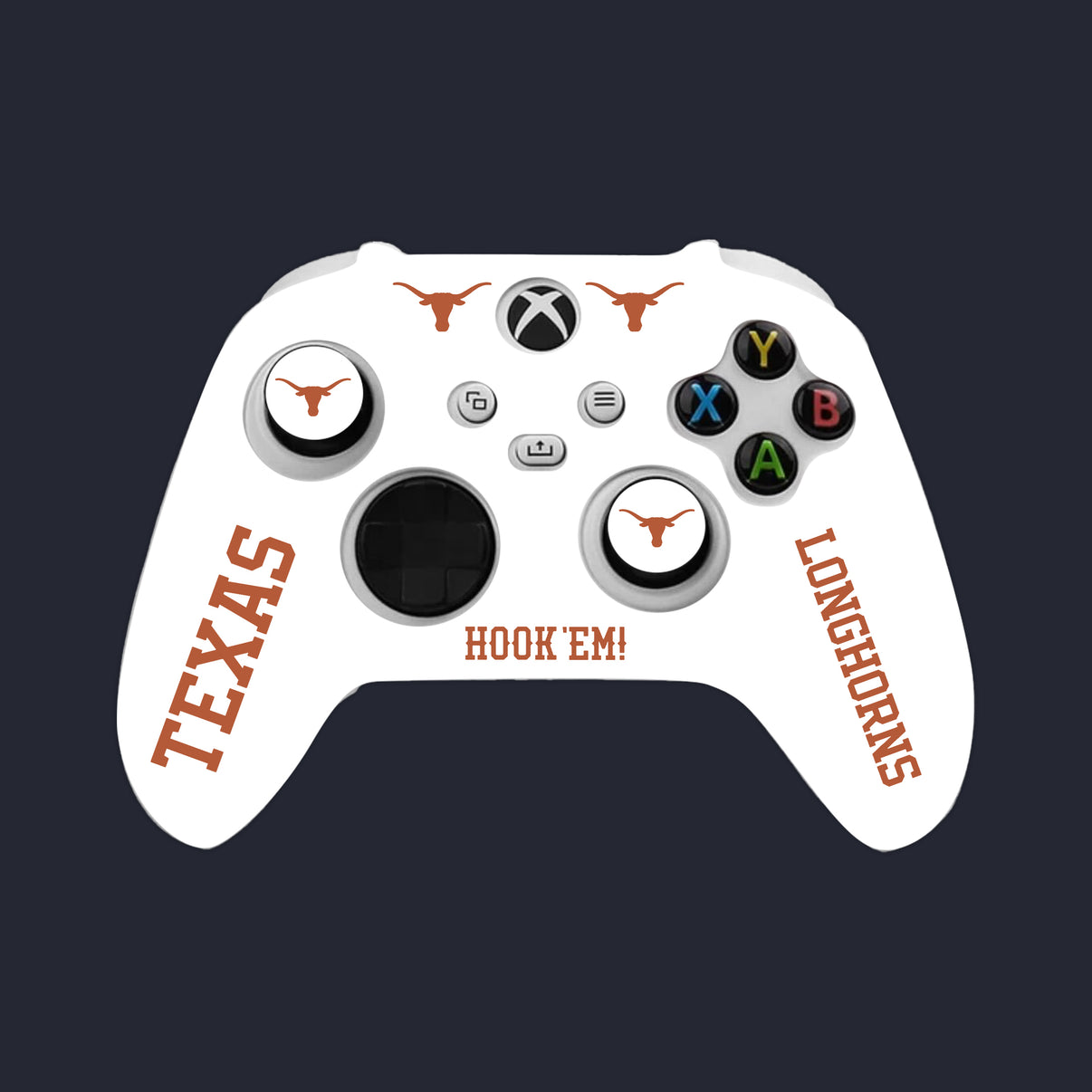 Texas Longhorns Xbox Starter Kit Away Edition Controller Cover