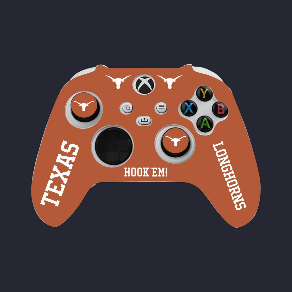 Texas Longhorns Xbox Starter Kit Home Edition Controller Cover