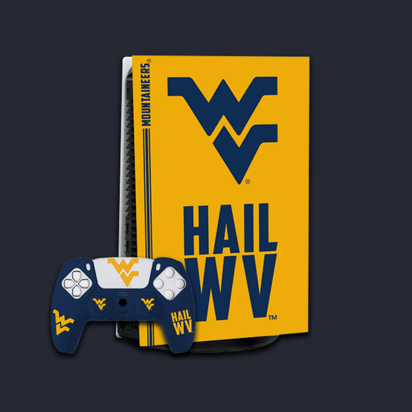 WVU PS5 Pro Pack - Varsity Gripz