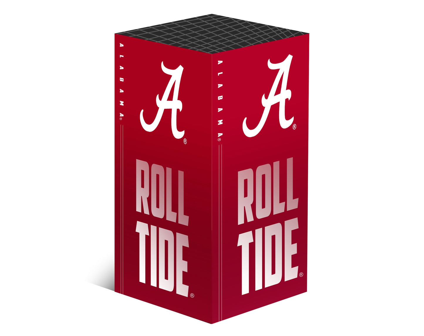 Xbox Series X VarsityWrapz Roll Tide Edition showing bold Roll Tide graphics