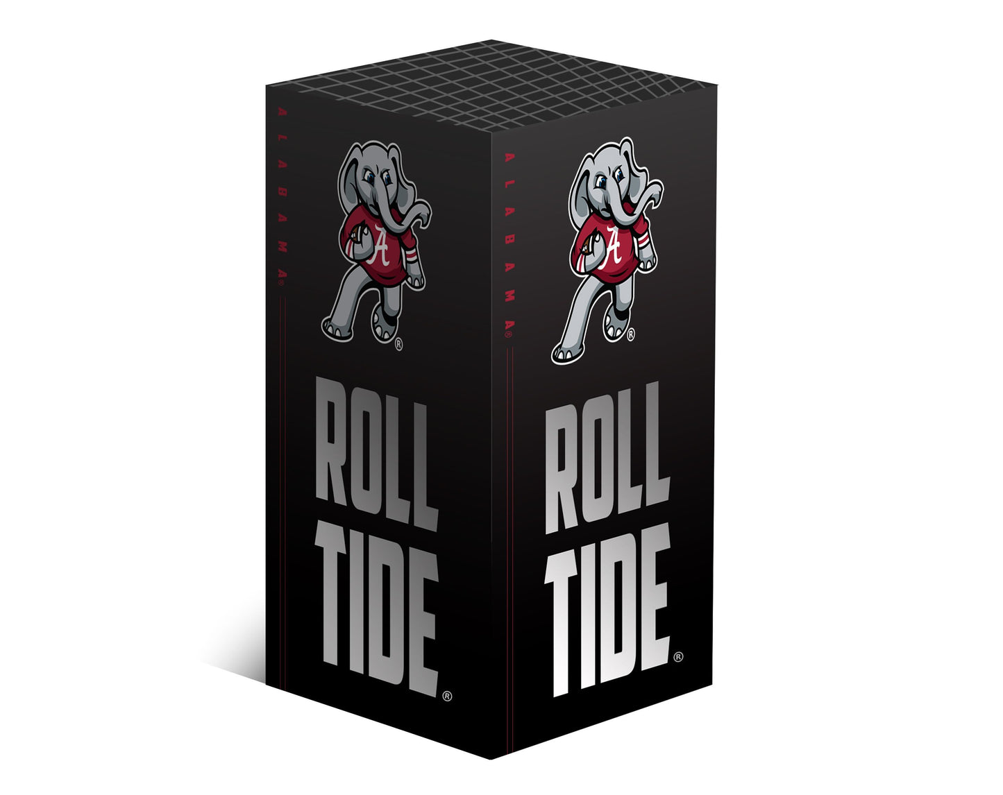 Xbox Series X VarsityWrapz Where Legends Are Made Edition in black celebrating Alabama football legacy