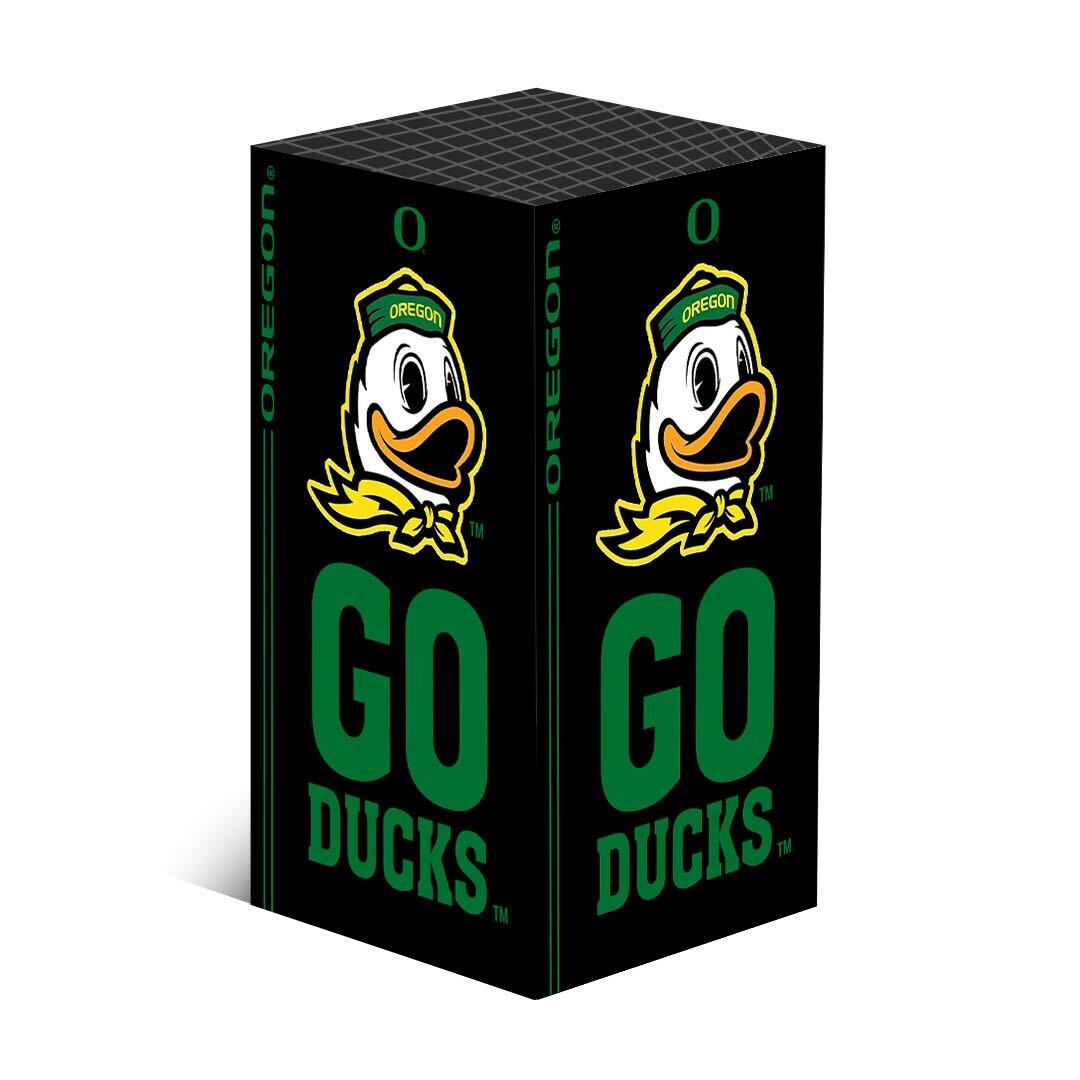 Xbox Series X Skin - Oregon Ducks Black (Night) Edition