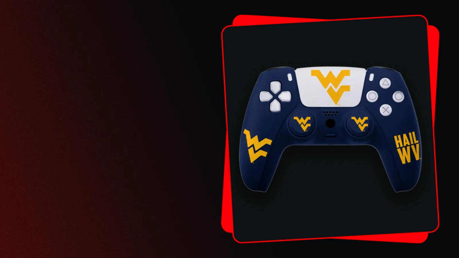 WVU Mountaineers collection banner