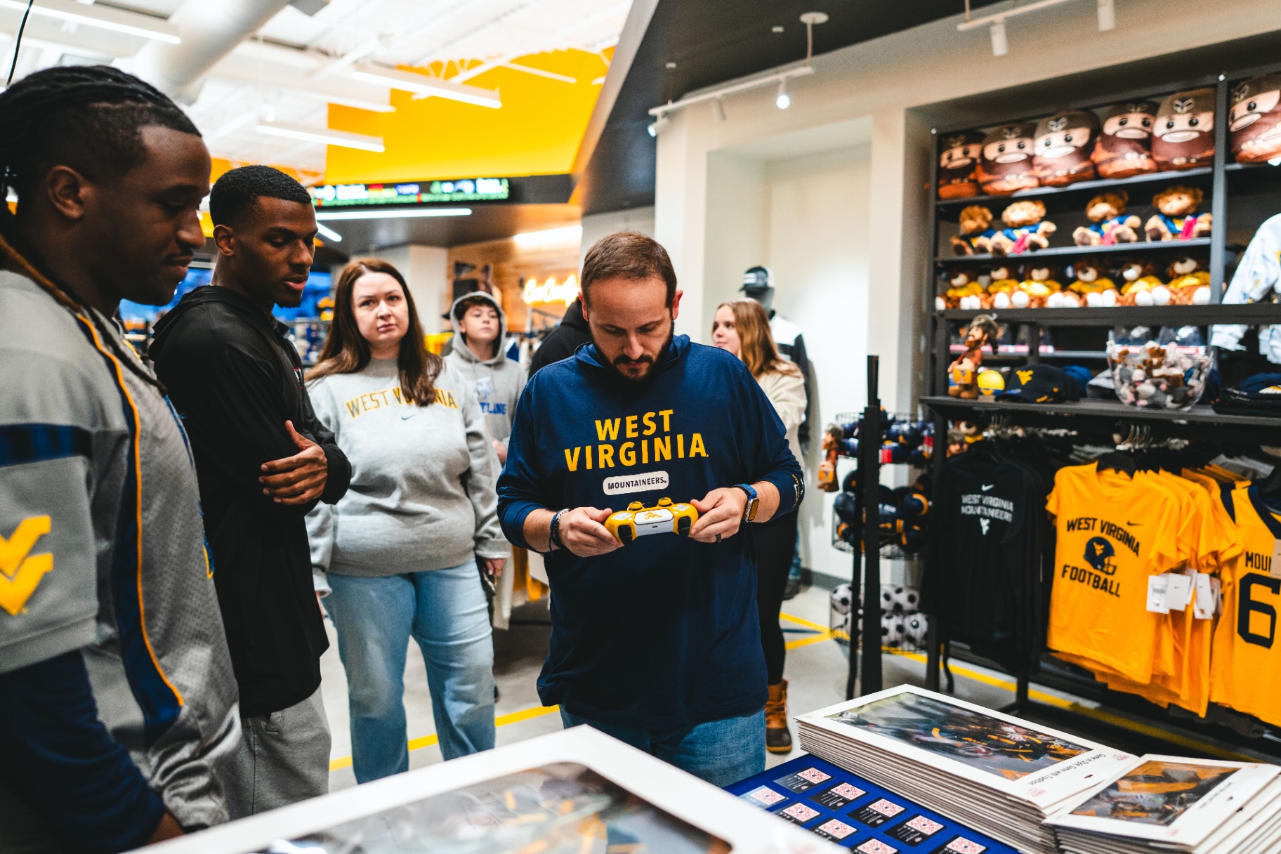 Tavon Austin VarsityGripz WVU launch event